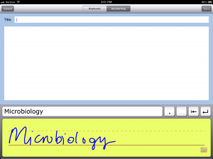 iCERF is the first electronic laboratory notebook software with built-in handwriting recognitio